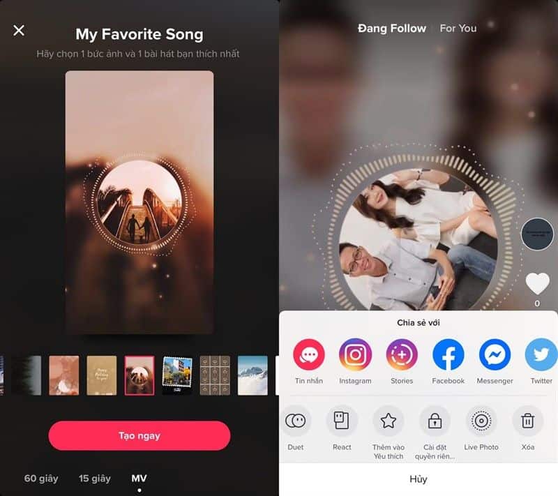 cach lam video tik tok tren iphone 1