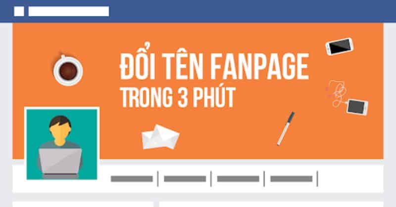 cách đổi tên fanpage