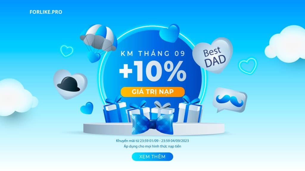 Dịch Vụ Facebook Cực Hot Trên ForLike - 100% Làm Chủ FB 12 dịch Vụ Facebook của ForLike